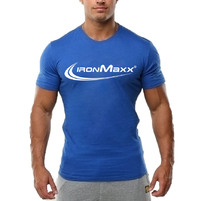 Мужская футболка Ironmaxx, сине-белая