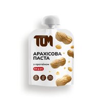 Заменитель питания TOM Арахисовая паста с протеином, 64 грамм