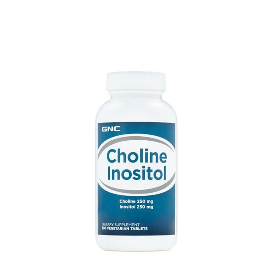 Вітаміни та мінерали GNC Choline &amp; Inositol, 100 таблеток