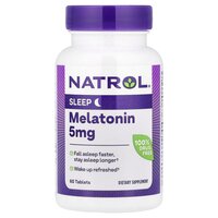 Натуральная добавка Natrol Melatonin 5 mg Extra Strength, 60 таблеток