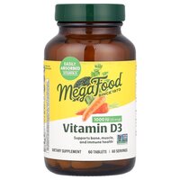 Витамины и минералы MegaFood Vitamin D3 1000 UI, 60 таблеток
