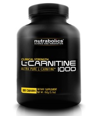 Жиросжигатель Nutrabolics L-Carnitine 1000, 180 капсул