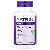 Натуральная добавка Natrol Melatonin 3 mg, 240 таблеток