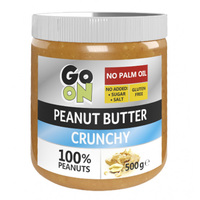 Заменитель питания GoOn Peanut butter, 500 грамм (Crunchy) - стекло