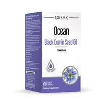Натуральная добавка Orzax Ocean Black Cumin Seed Oil 1000  mg, 60 капсул
