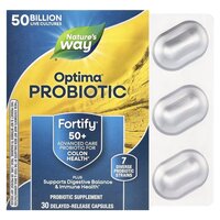 Пробиотики и пребиотики Nature's Way Fortify Optima Probiotic 50+ 50 Billion, 30 вегакапсул