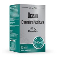 Витамины и минералы Orzax Ocean Chromium Picolinate 200 mcg, 90 капсул