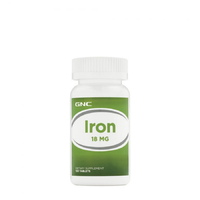 Витамины и минералы GNC Iron 18 mg, 100 таблеток