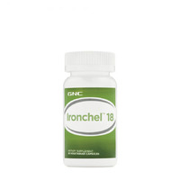 Витамины и минералы GNC Ironchel 18 mg, 90 вегакапсул