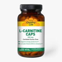 Жиросжигатель Country Life L-Carnitine, 60 капсул