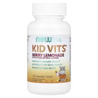 Витамины и минералы NOW Kids Kid Vits, 120 жевательных таблеток