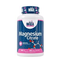 Витамины и минералы Haya Labs Magnesium Citrate 400 mg, 120 вегакапсул