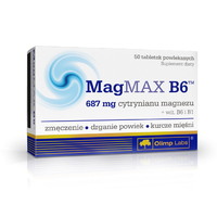 Витамины и минералы Olimp Mag MAX B6, 50 таблеток