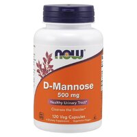 Натуральная добавка NOW D-Mannose 500 mg, 60 вегакапсул