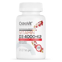 Витамины и минералы OstroVit Vitamin D3 4000 +K2, 110 таблеток - Limited Edition