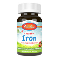 Витамины и минералы Carlson Labs Kid's Chewable Iron, 60 таблеток