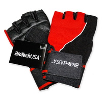 Перчатки для фитнеса Biotech Gloves Memphis 1, Black/Red