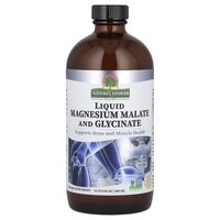 Витамины и минералы Nature's Answer Liquid Magnesium Malate and Glycinate, 480 мл
