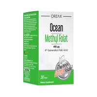 Витамины и минералы Orzax Ocean Methly Folat 400 mcg, 30 таблеток
