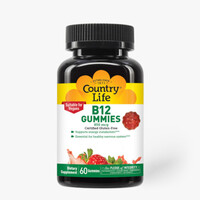 Витамины и минералы Country Life B12 Gummies, 60 желеек