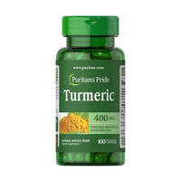 Натуральная добавка Puritan's Pride Turmeric 400 mg, 100 капсул