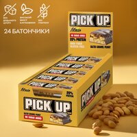 Батончик FitWin Pick Up, 24*45 грамм - соленая карамель и арахис