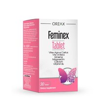 Витамины и минералы Orzax Feminex, 30 таблеток