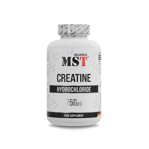 Креатин MST Creatine HCL, 300 вегакапсул