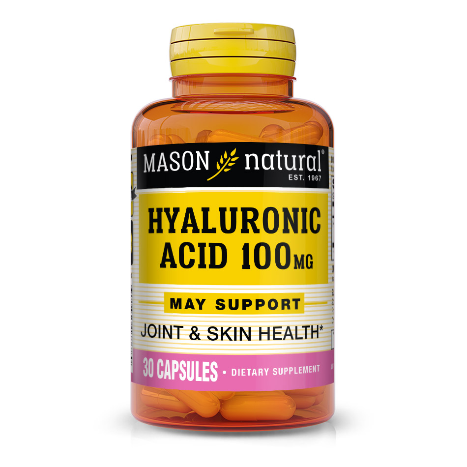 Препарат для суставов и связок Mason Natural Hyaluronic Acid, 30 капсул