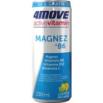 Витамины и минералы 4MOVE Active Vitamin Magnesium + B6, 330 мл