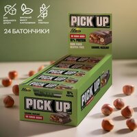 Батончик FitWin Pick Up, 24*45 грамм - карамель и фундук