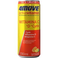 Витамины и минералы 4MOVE Active Vitamin Vitamin C + D + Zink, 330 мл