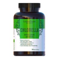 Натуральная добавка Golden Pharm Chlorella, 200 таблеток
