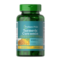 Натуральная добавка Puritan's Pride Turmeric Curcumin 1000 mg with BioPerine 5 mg, 120 капсул