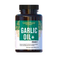 Натуральная добавка Golden Pharm Garlic Oil 500 mg, 120 вегакапсул