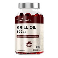 Жирні кислоти True Health Krill Oil 500 mg, 60 капсул
