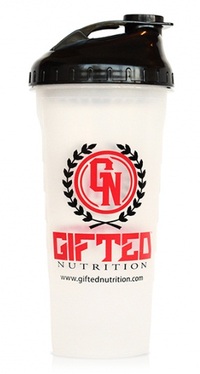 Шейкер Gifted Nutrition, 700 мл, Transparent/Black