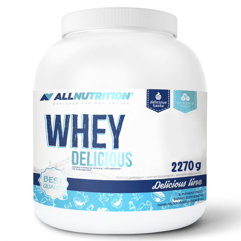 Протеїн AllNutrition Whey Delicious, 2,27 кг - Delicious Line