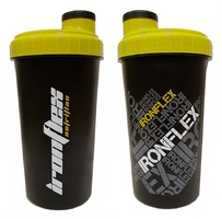 Шейкер IronFlex 700 мл, Black/Yellow