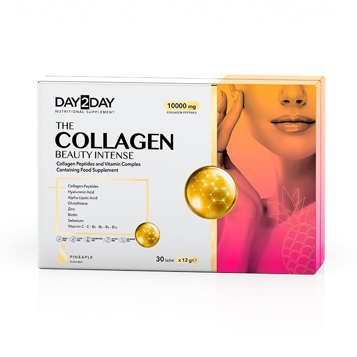 Препарат для суглобів і зв'язок Orzax Day2Day The Collagen Beauty Intense Bovine, 30 пакетиків
