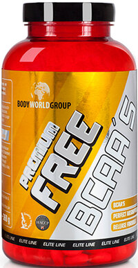 Амінокислота BCAA Body World Group Free BCAAs, 400 таблеток