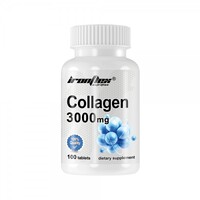 Препарат для суставов и связок IronFlex Collagen 3000, 100 таблеток