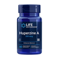 Натуральна добавка Life Extension Huperzine A 200 mcg, 60 вегакапсул