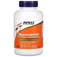 Натуральная добавка NOW Glucomannan, 227 грамм