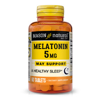 Натуральная добавка Mason Natural Melatonin 5 mg, 60 таблеток