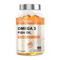 Жирные кислоты True Health Omega Fish Oil, 90 капсул