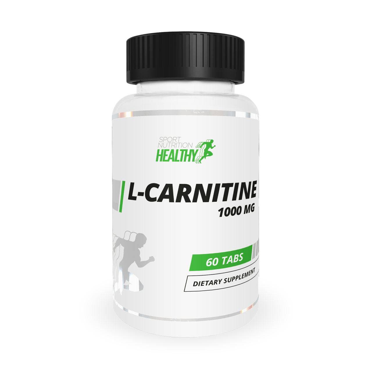Жироспалювач Healthy by MST L-Carnitine 1000 mg, 60 таблеток