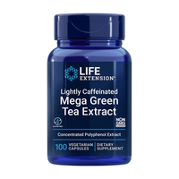Натуральна добавка Life Extension Mega Green Tea Extract Lightly Caffeinated, 100 вегакапсул