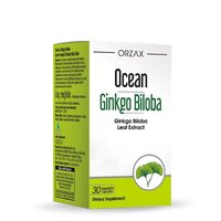 Натуральная добавка Orzax Ocean Ginkgo Biloba, 30 капсул