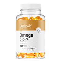 Жирні кислоти OstroVit Omega 3-6-9, 30 капсул